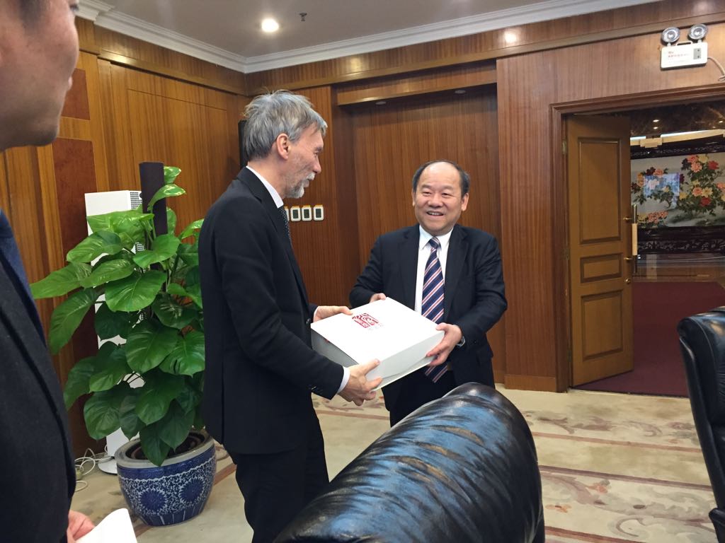 Delrio e Presidente Ndrc