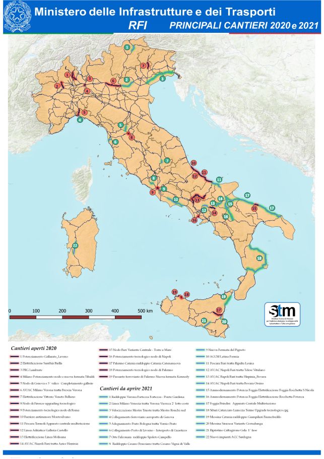 RFI - PRINCIPALI CANTIERI 2020-2021