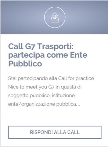 call for practice per ente pubblico