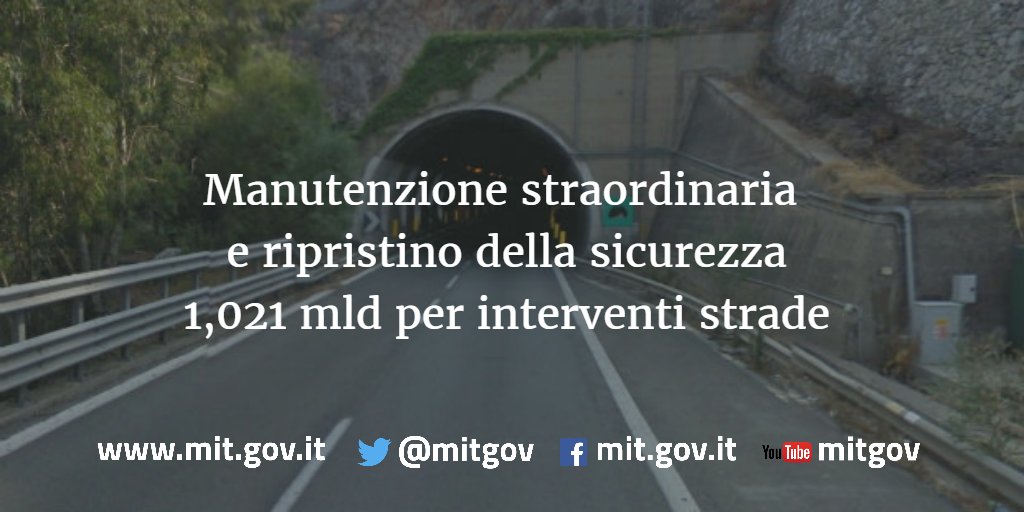 investimenti cipe manutenzione