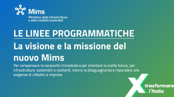 Le linee programmatiche