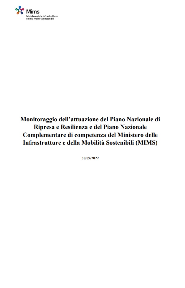 monitoraggio pnrr 30set22
