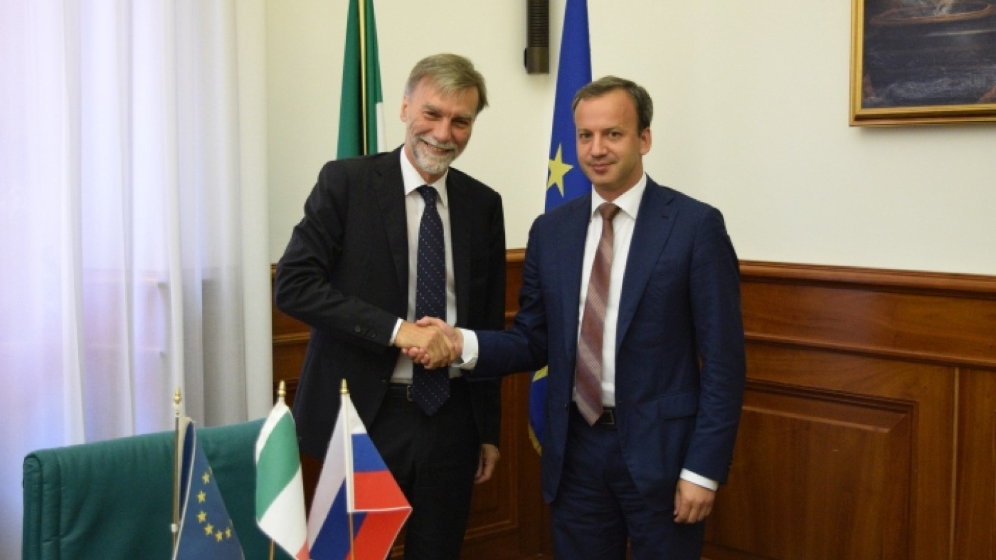 Ministro Delrio Vice Presidente Dvorkovic