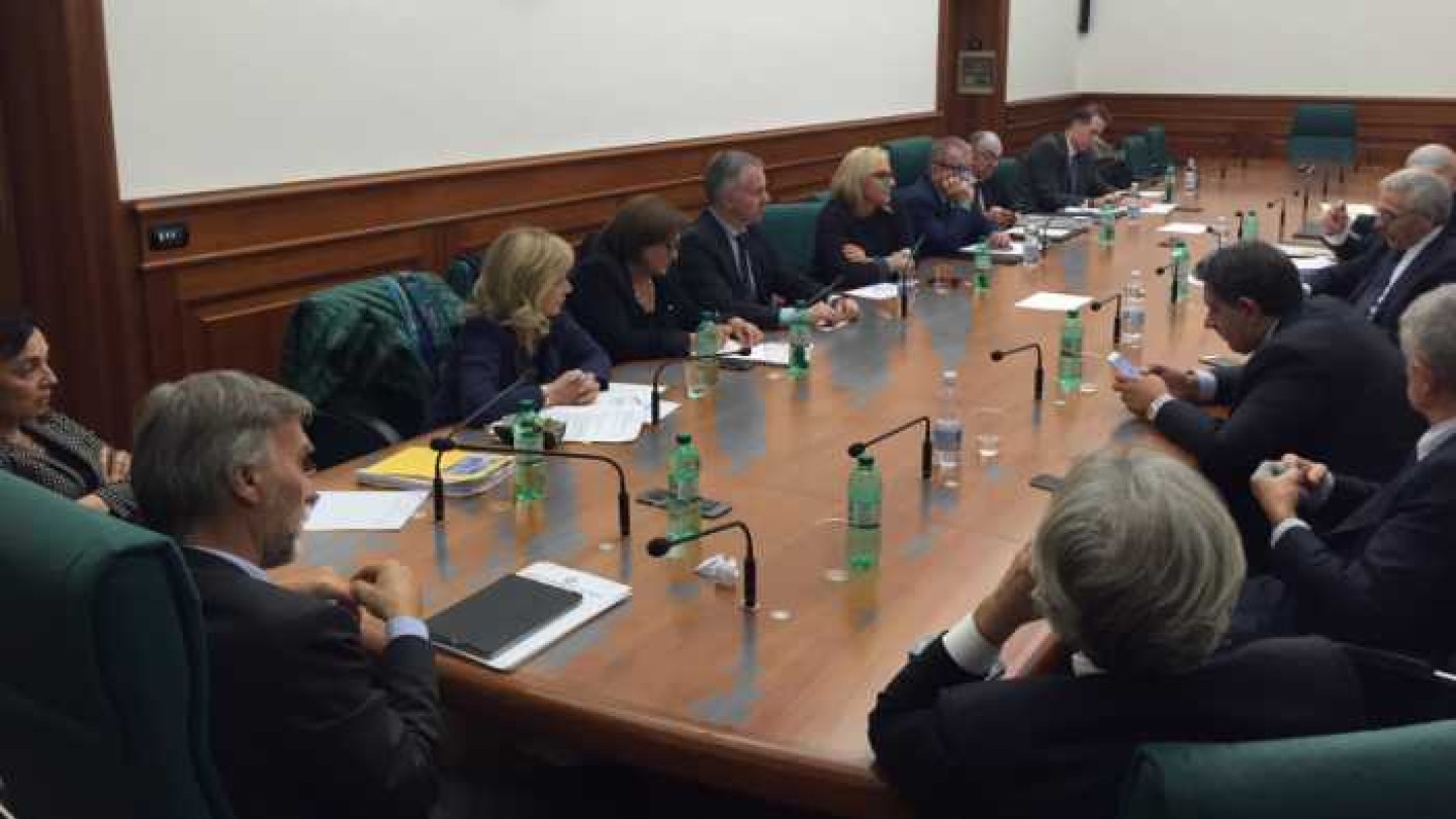 Incontro Delrio con istituzioni terzo valico