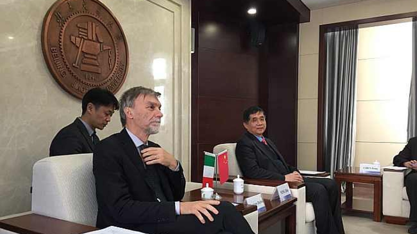 Delrio e il Rettore università