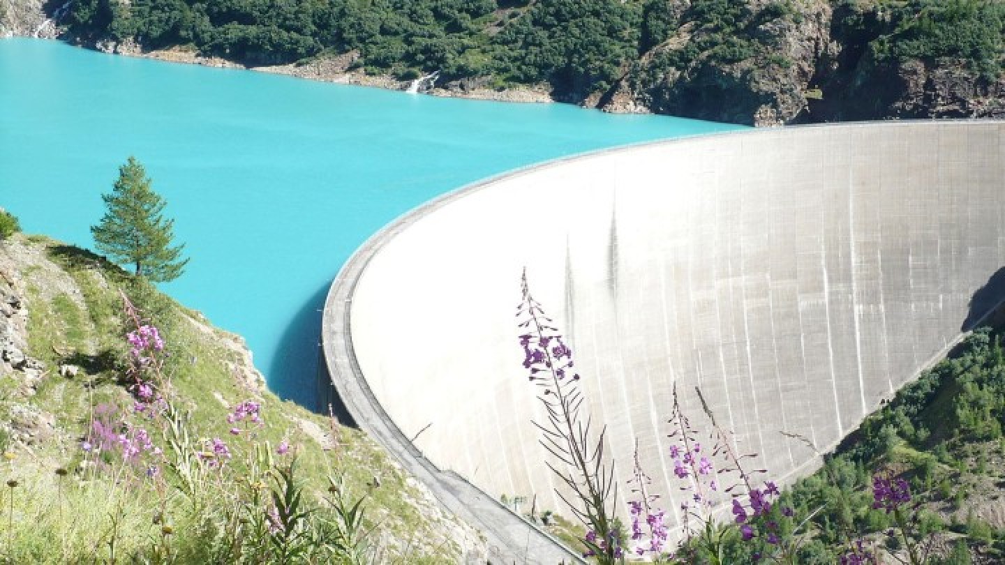 Diga Place Moulin valle d'aosta