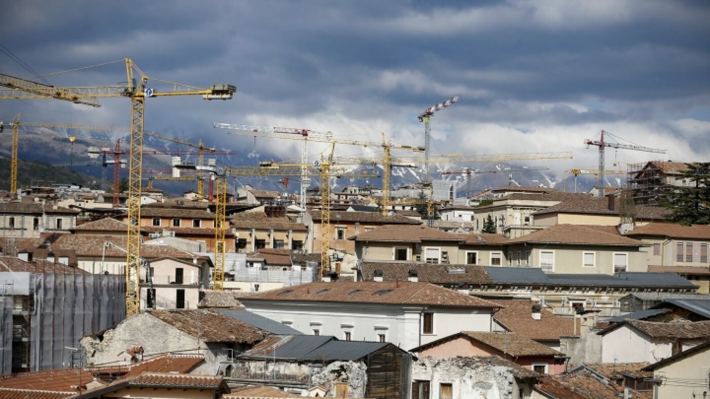 sblocca cantieri l'aquila