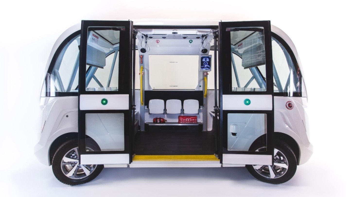 Navetta sperimentale guida autonoma