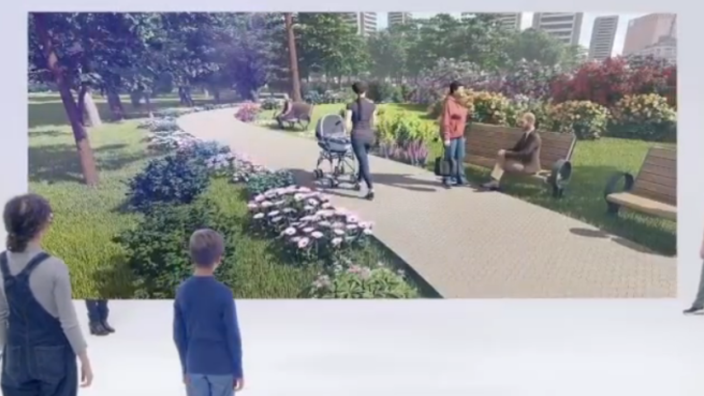 Un fotogramma dello spot