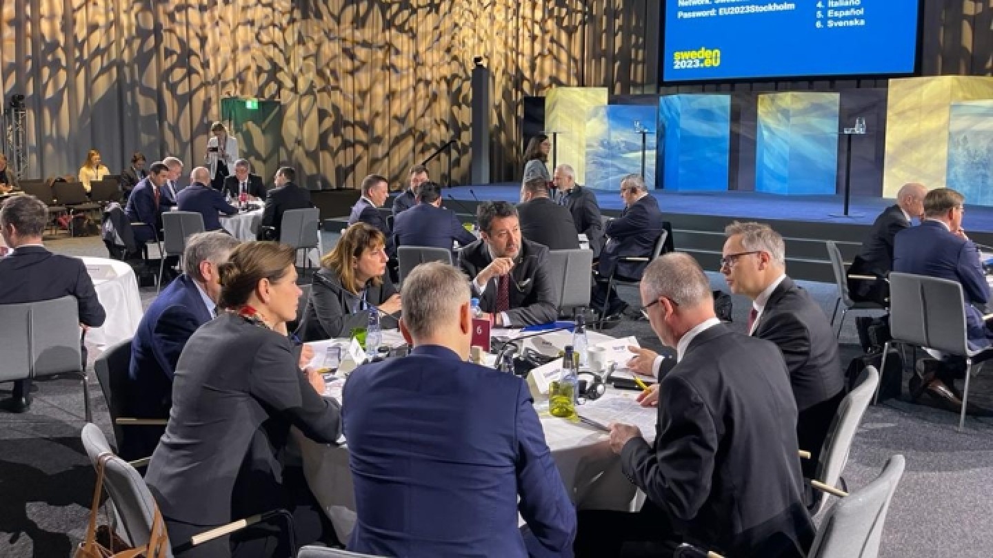 Il Ministro Salvini a Stoccolma