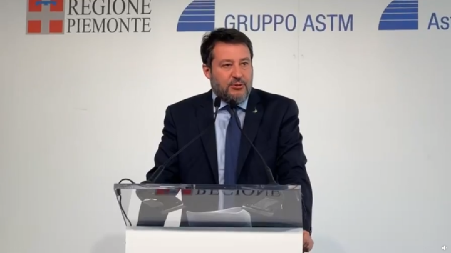 Ministro per inaugurazione lotto Asti_Cuneo