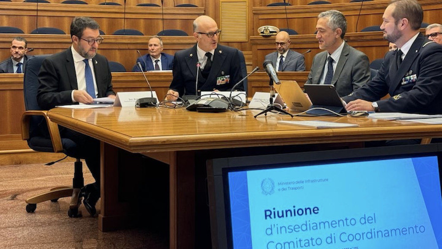 Il ministro Salvini alla prima riunione del Comitato europeo EMSWe