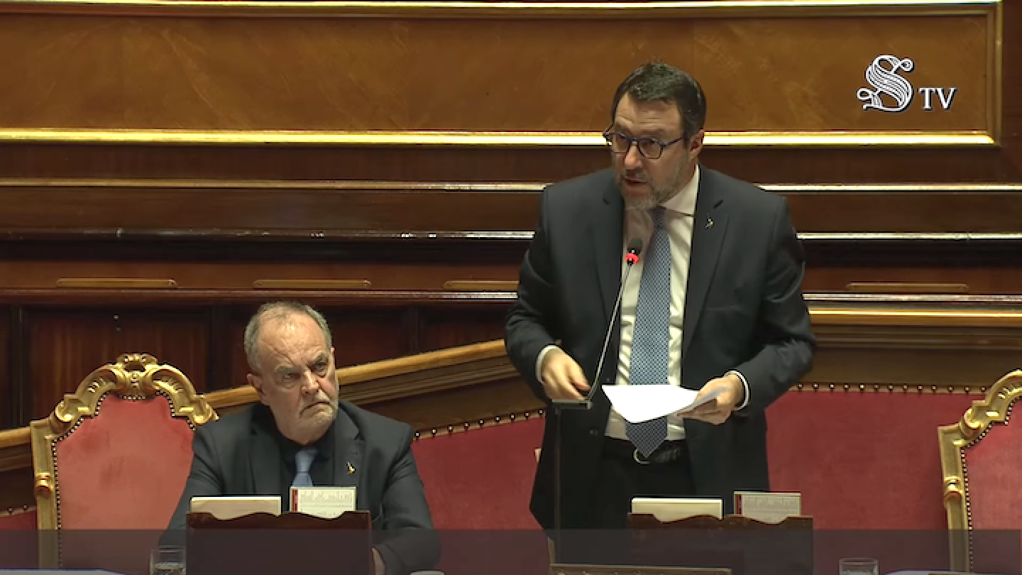 Question time: il ministro Salvini al Senato