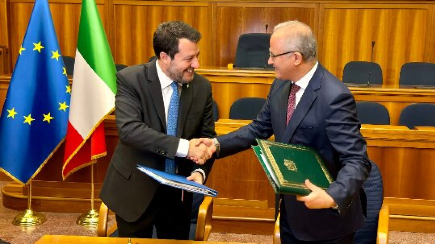 Siglato al Mit dal Ministro Salvini e l'Ambasciatore Balla
