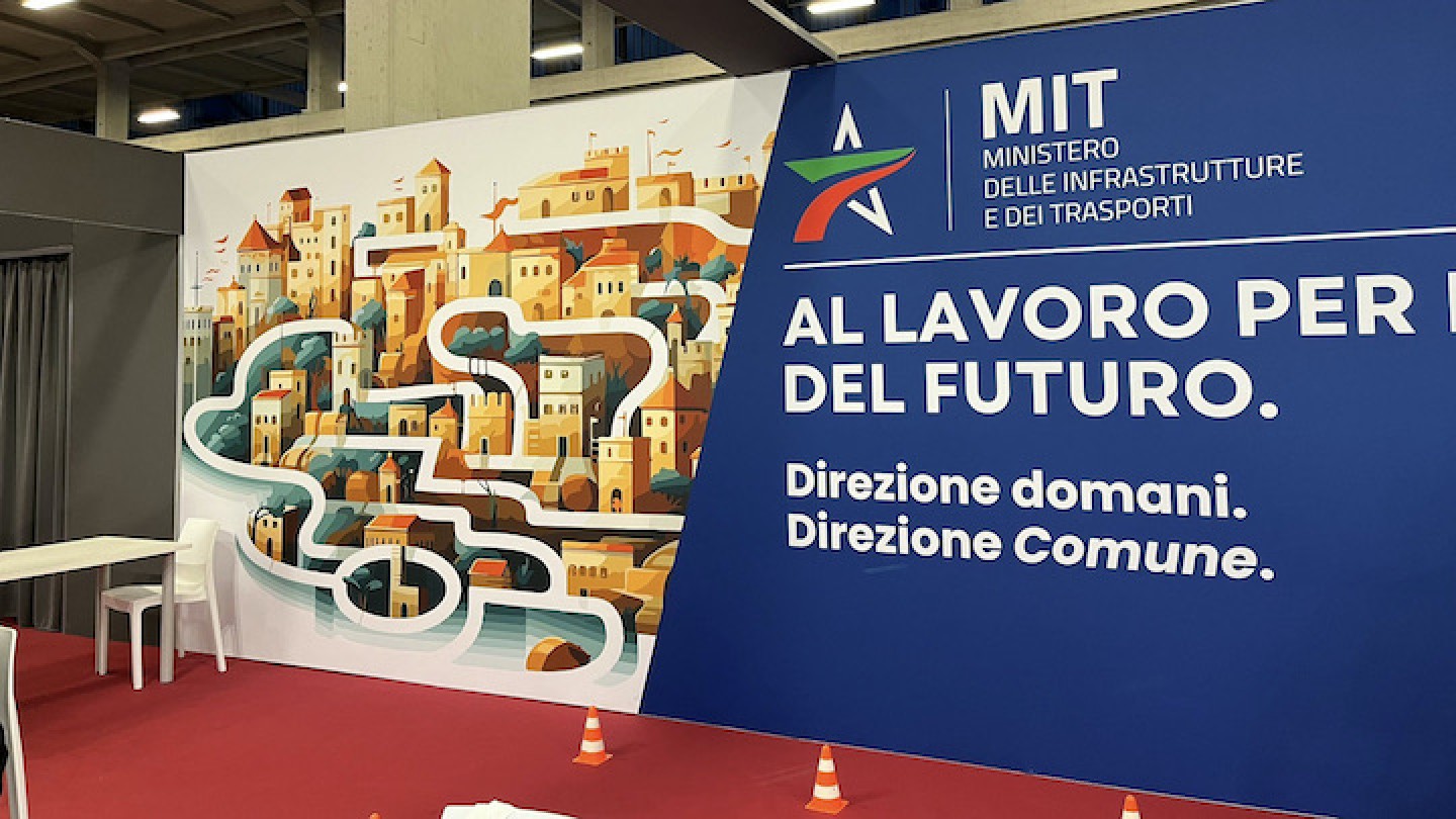 Lo stend del MIT ad #Anci2024