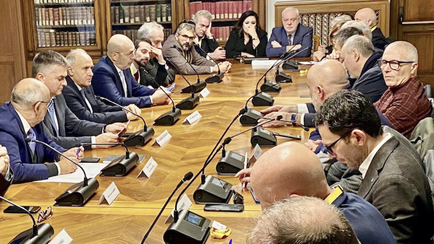 Riunione al MIT sul contratto TPL con il viceministro Edoardo Rixi 