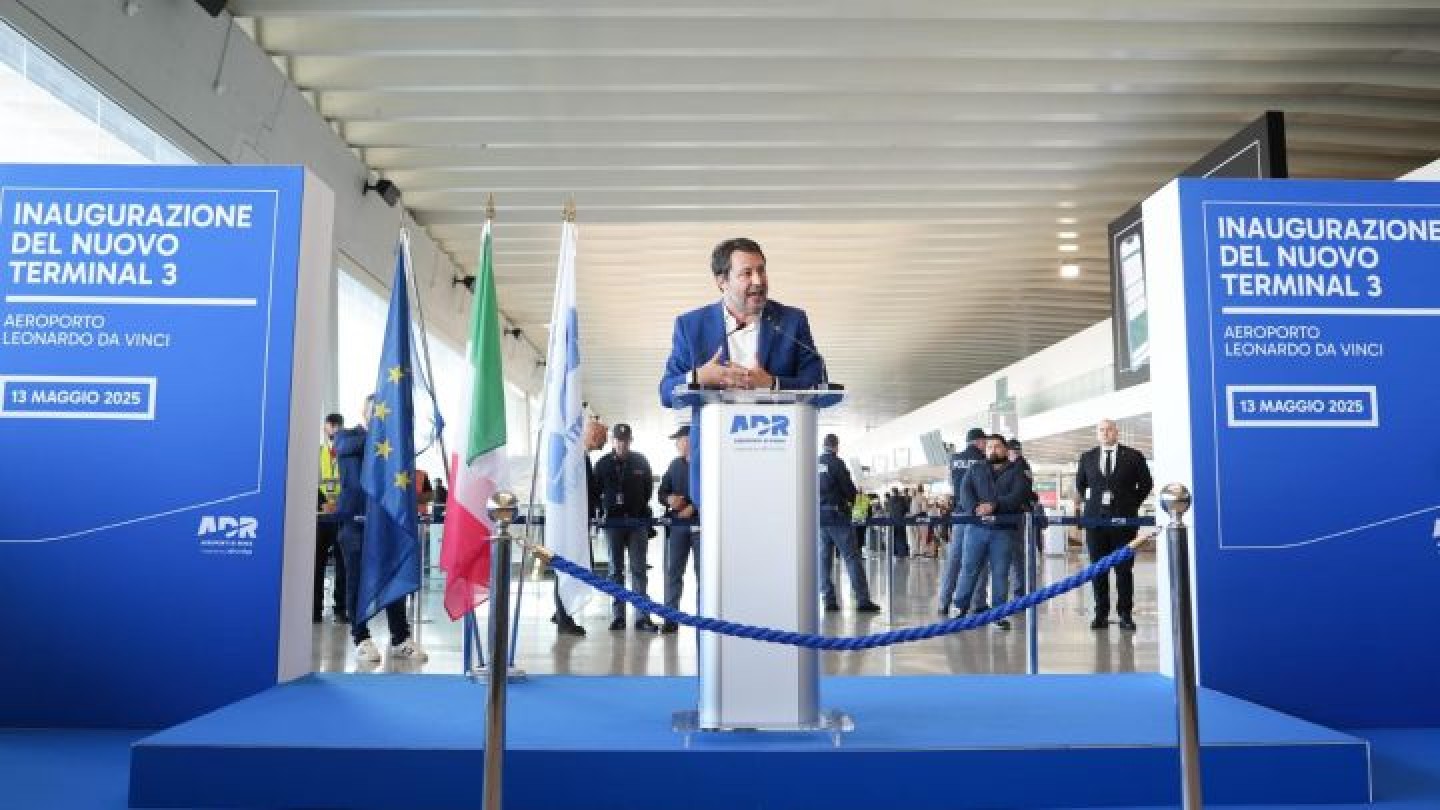 inaugurazione terminal 3 Fiumicino