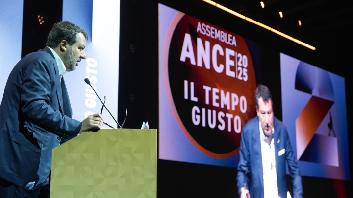 Ministro Salvini assemblea Ance