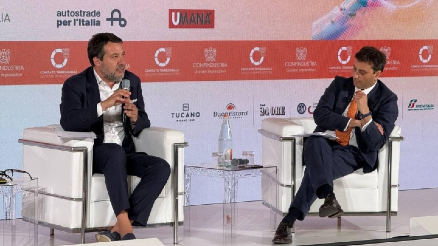 ministro Salvini giovani imprenditori rapallo