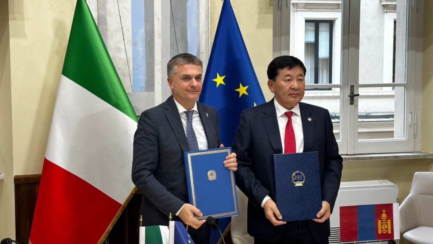 Bilaterale Italia Mongolia trasporto internazionale 