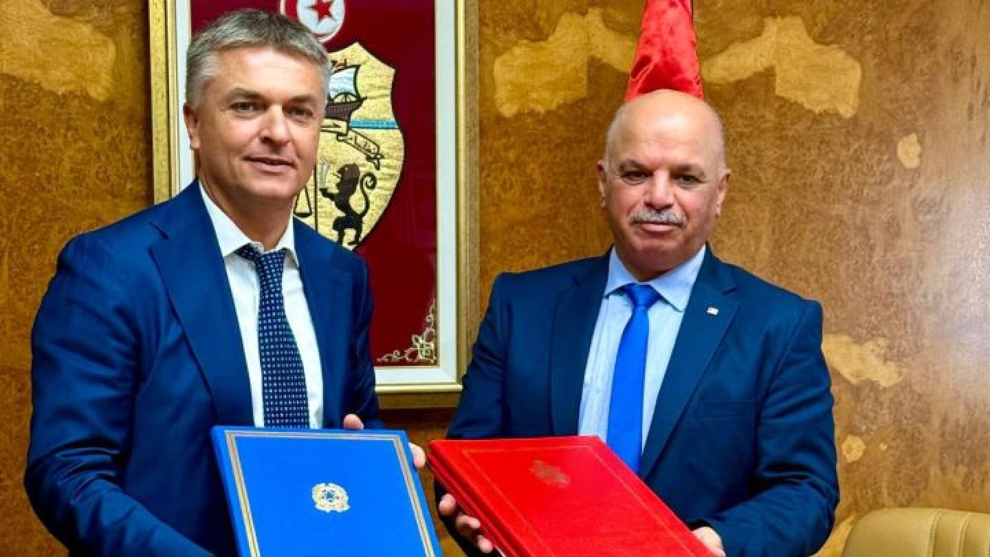 foto accordo italia tunisia