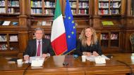 Ministri Giovannini e Stefani