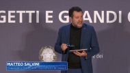 Il ministro Salvini a Milano illustra le grandi opere e i progetti del Mit "L'Italia dei Sì"