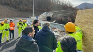 Salvini al sopralluogo SS95 Tito-Brianza