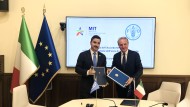 Firma dell’accordo tra Mit e Fao