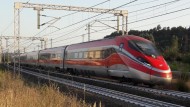Immagine treno Alta velocità sui binari 